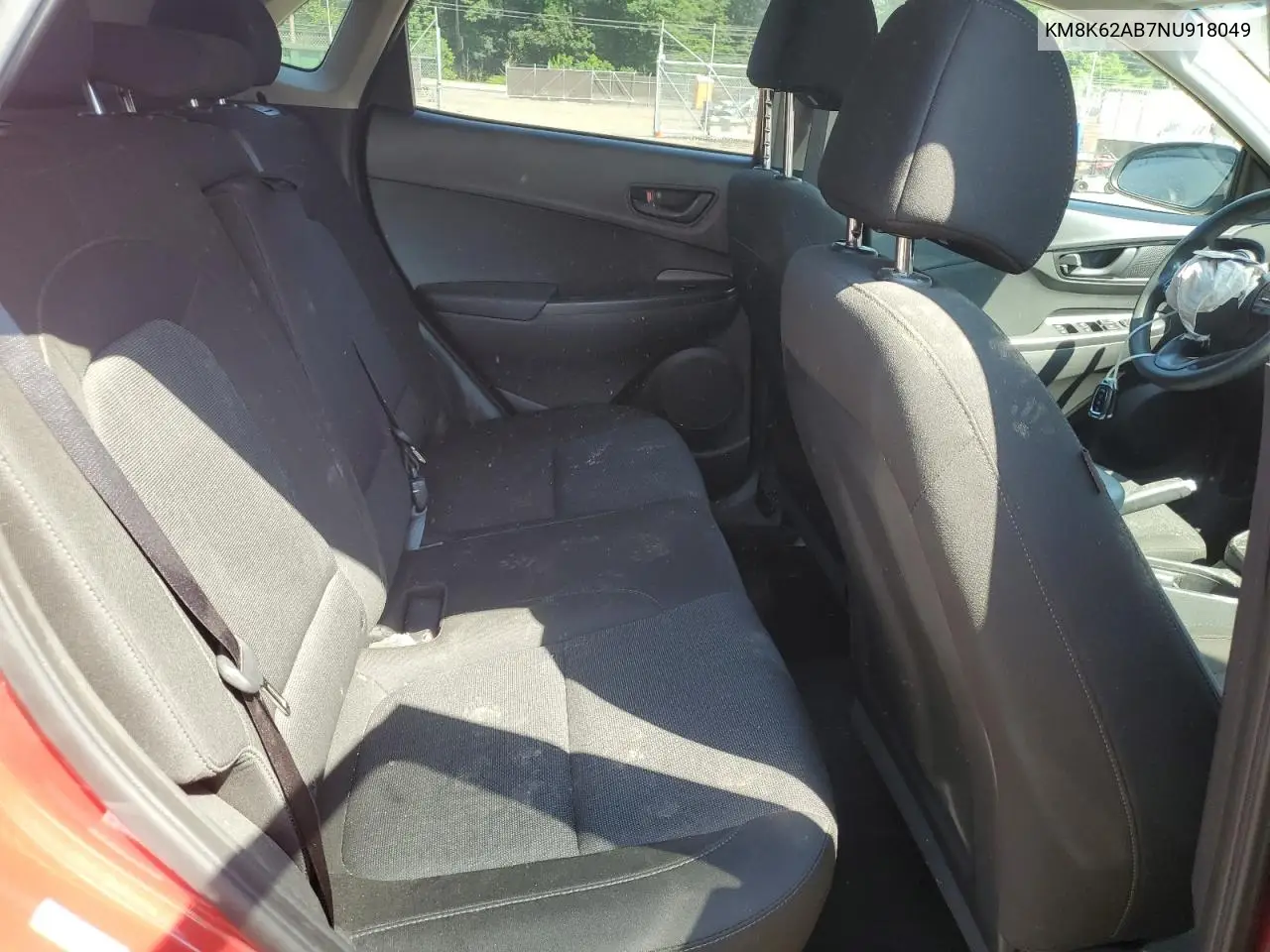 2022 Hyundai Kona Sel VIN: KM8K62AB7NU918049 Lot: 62284775