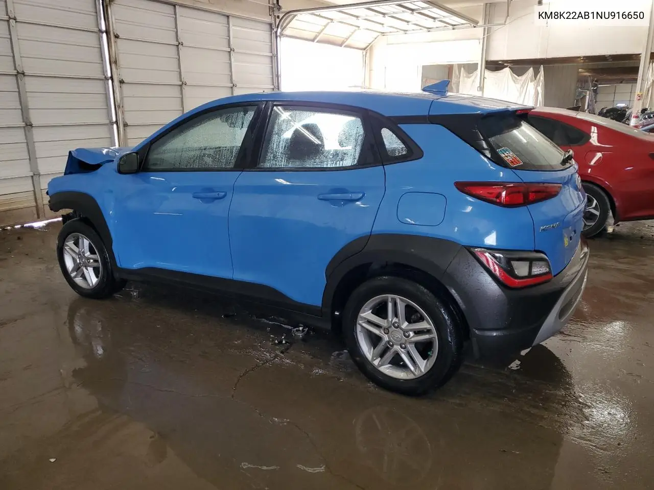 2022 Hyundai Kona Sel VIN: KM8K22AB1NU916650 Lot: 62870465