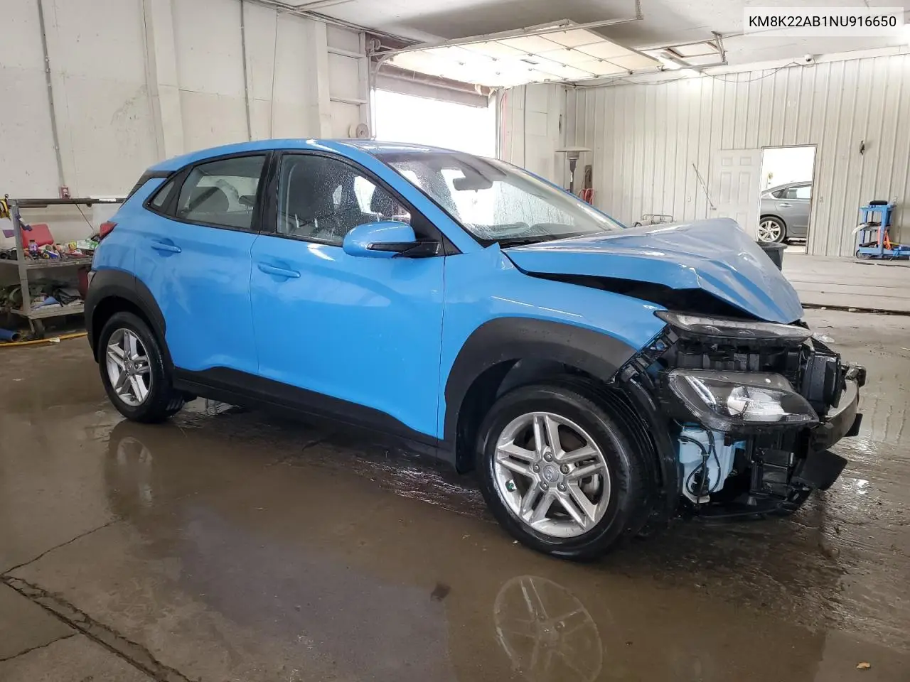 2022 Hyundai Kona Sel VIN: KM8K22AB1NU916650 Lot: 62870465