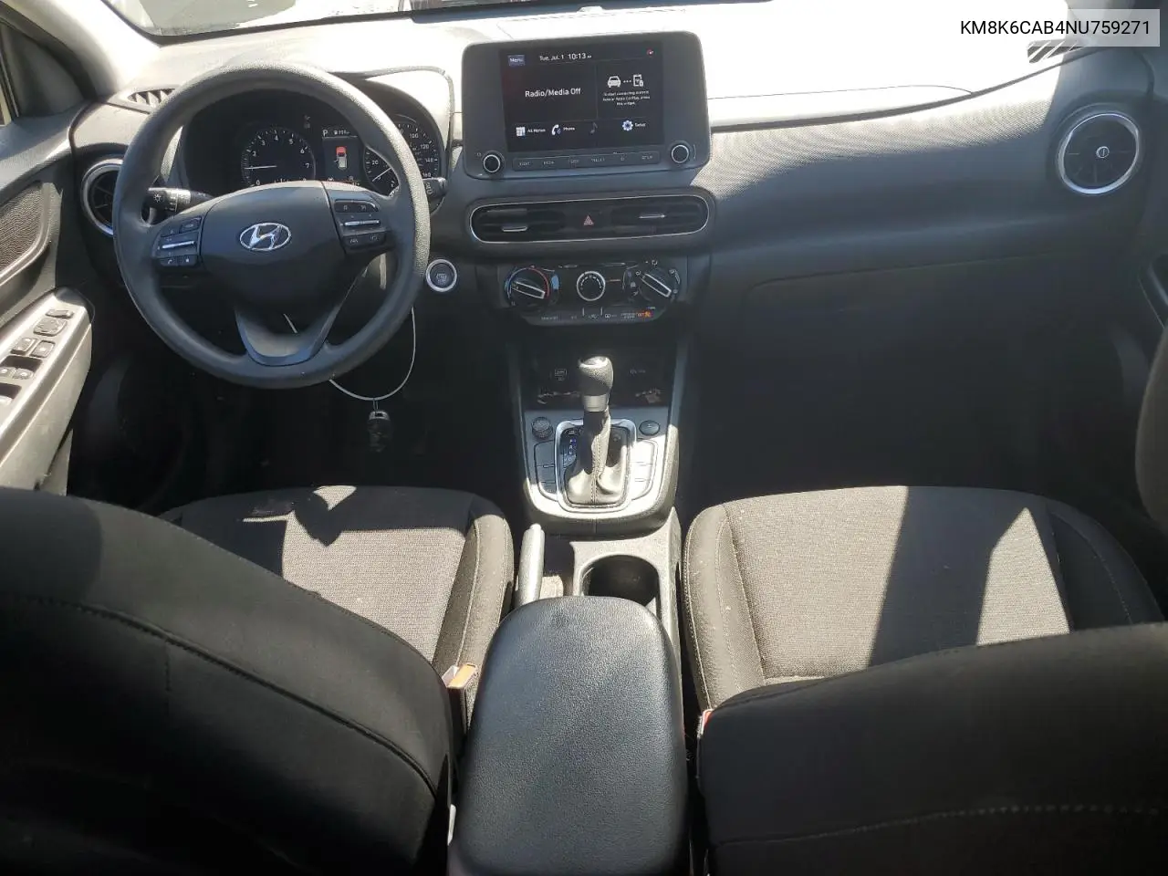 2022 Hyundai Kona Sel VIN: KM8K6CAB4NU759271 Lot: 63032795