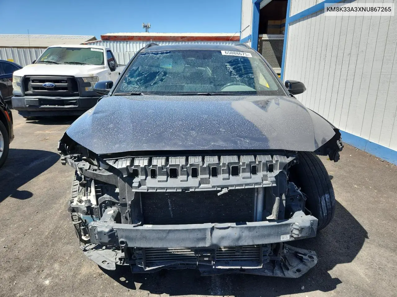 2022 Hyundai Kona N Line VIN: KM8K33A3XNU867265 Lot: 65088675