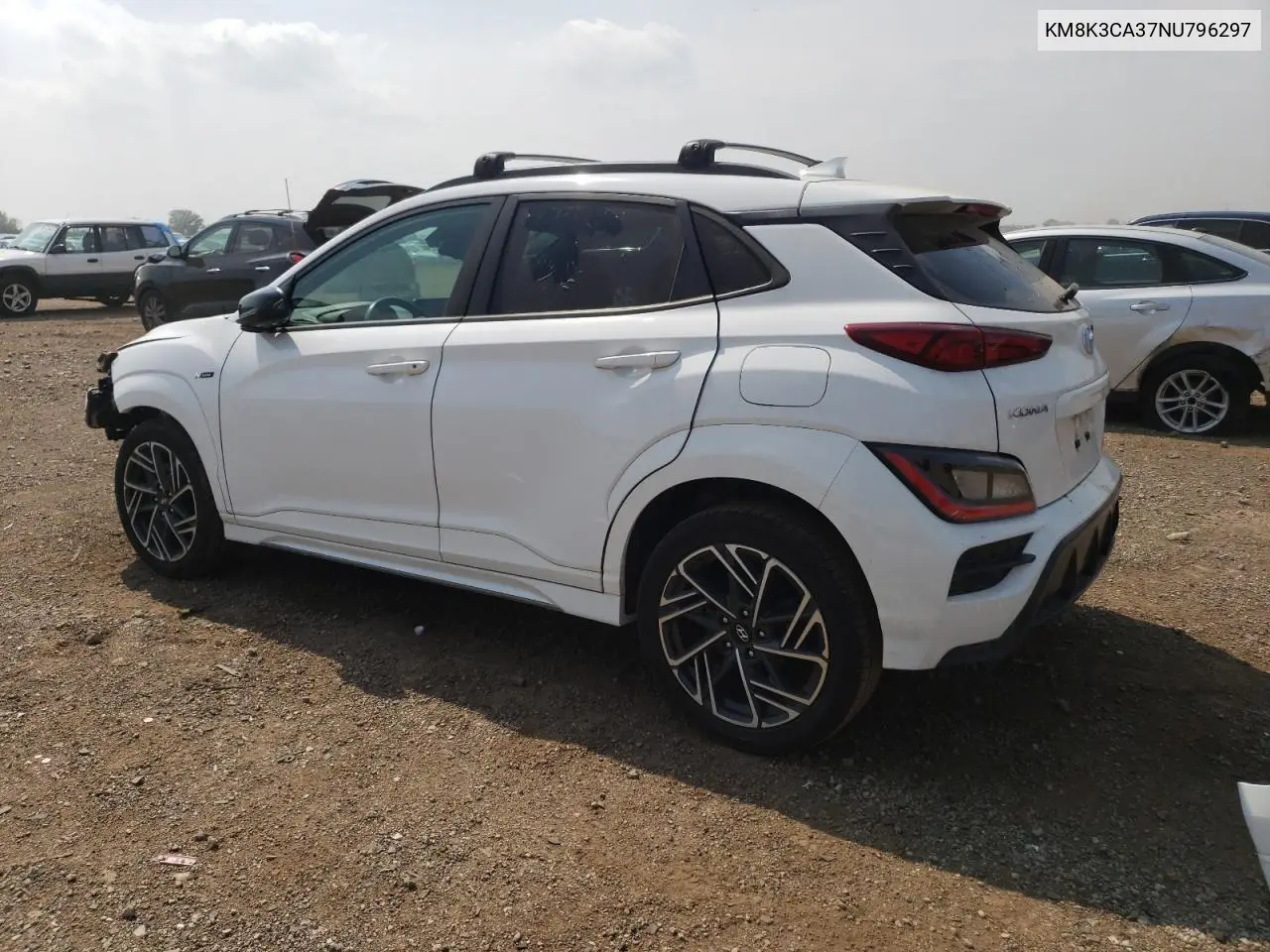 2022 Hyundai Kona N Line VIN: KM8K3CA37NU796297 Lot: 65369345