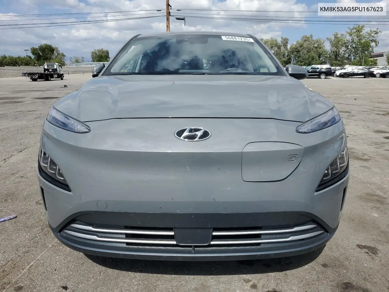 2023 Hyundai Kona Limited VIN: KM8K53AG5PU167623 Lot: 56881235