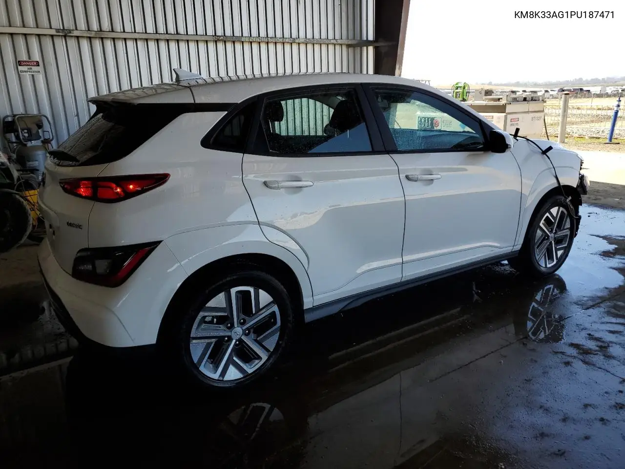 2023 Hyundai Kona Sel VIN: KM8K33AG1PU187471 Lot: 60856005