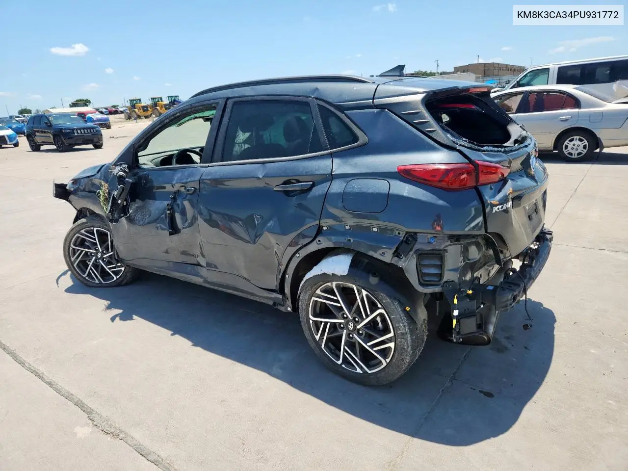 2023 Hyundai Kona N Line VIN: KM8K3CA34PU931772 Lot: 61358425
