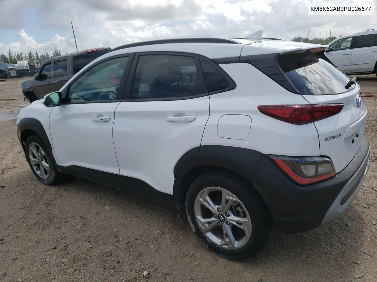 2023 Hyundai Kona Sel VIN: KM8K62AB9PU026677 Lot: 62598635