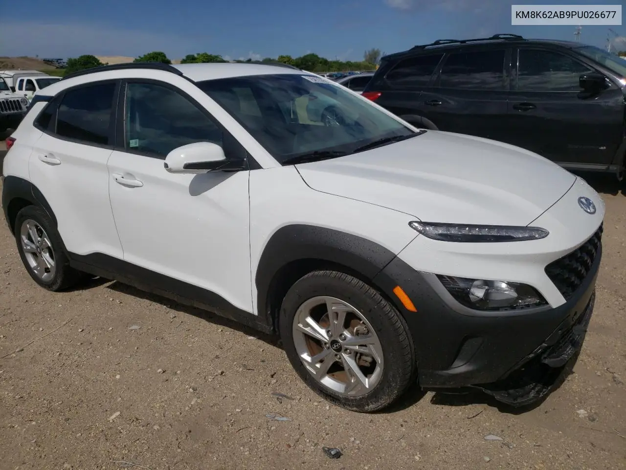 2023 Hyundai Kona Sel VIN: KM8K62AB9PU026677 Lot: 62598635