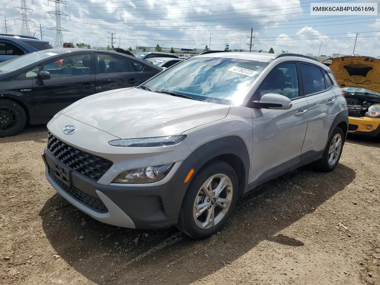 2023 Hyundai Kona Sel VIN: KM8K6CAB4PU061696 Lot: 62783725