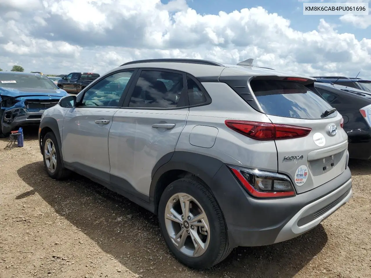 2023 Hyundai Kona Sel VIN: KM8K6CAB4PU061696 Lot: 62783725