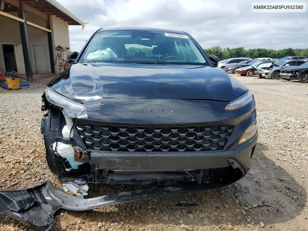 2023 Hyundai Kona Se VIN: KM8K22AB5PU932580 Lot: 63043905