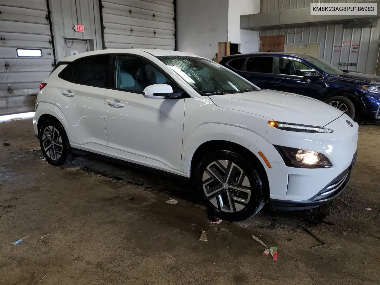 2023 Hyundai Kona Se VIN: KM8K23AG8PU186983 Lot: 63562725