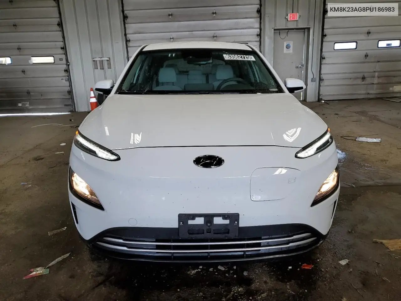 2023 Hyundai Kona Se VIN: KM8K23AG8PU186983 Lot: 63562725