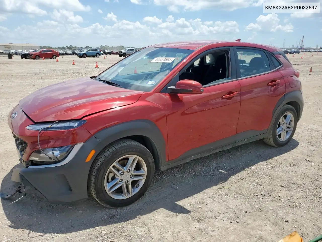 2023 Hyundai Kona Se VIN: KM8K22AB3PU032597 Lot: 65551895