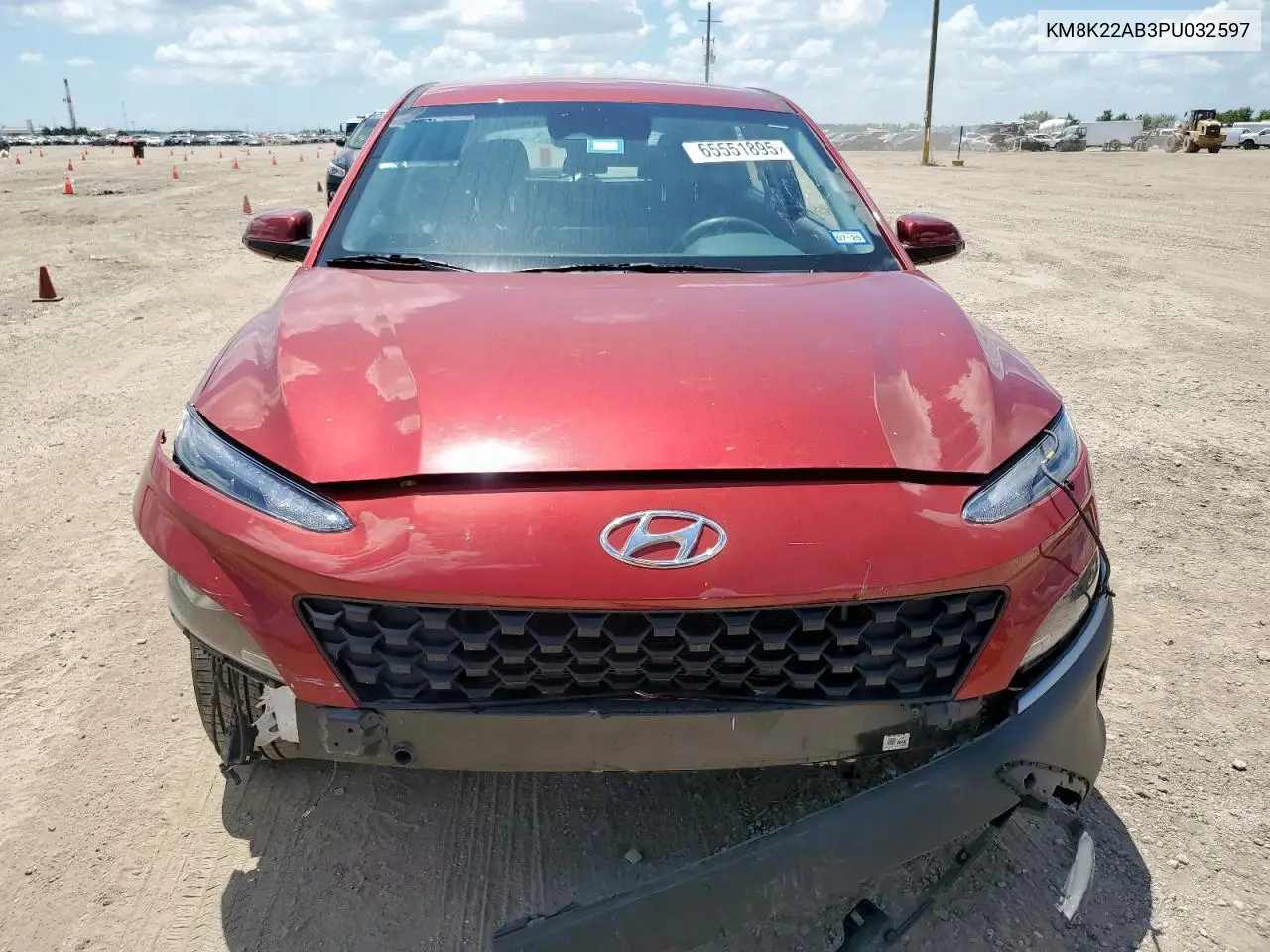2023 Hyundai Kona Se VIN: KM8K22AB3PU032597 Lot: 65551895