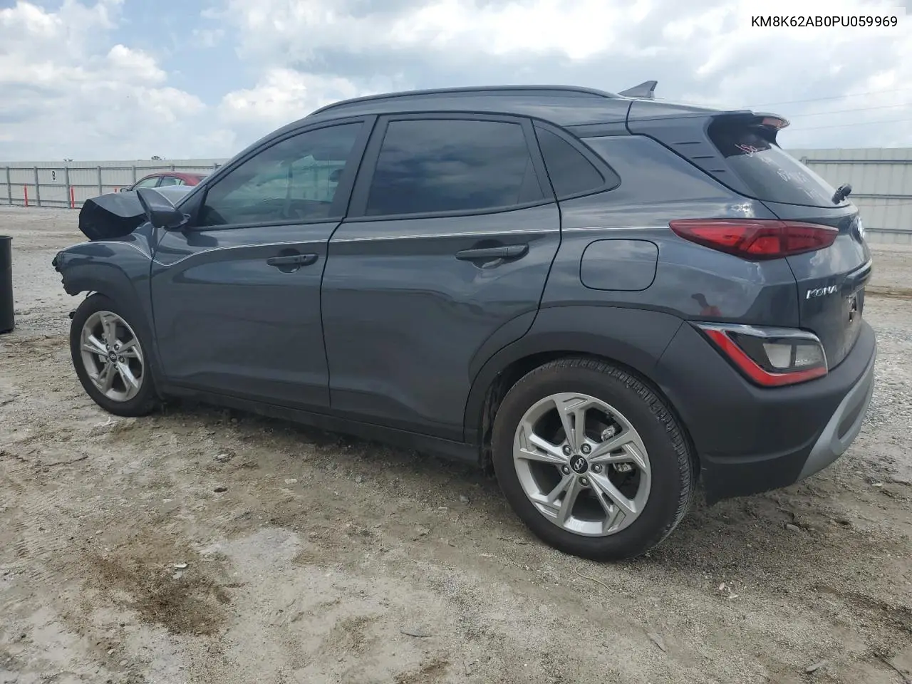 2023 Hyundai Kona Sel VIN: KM8K62AB0PU059969 Lot: 65928595