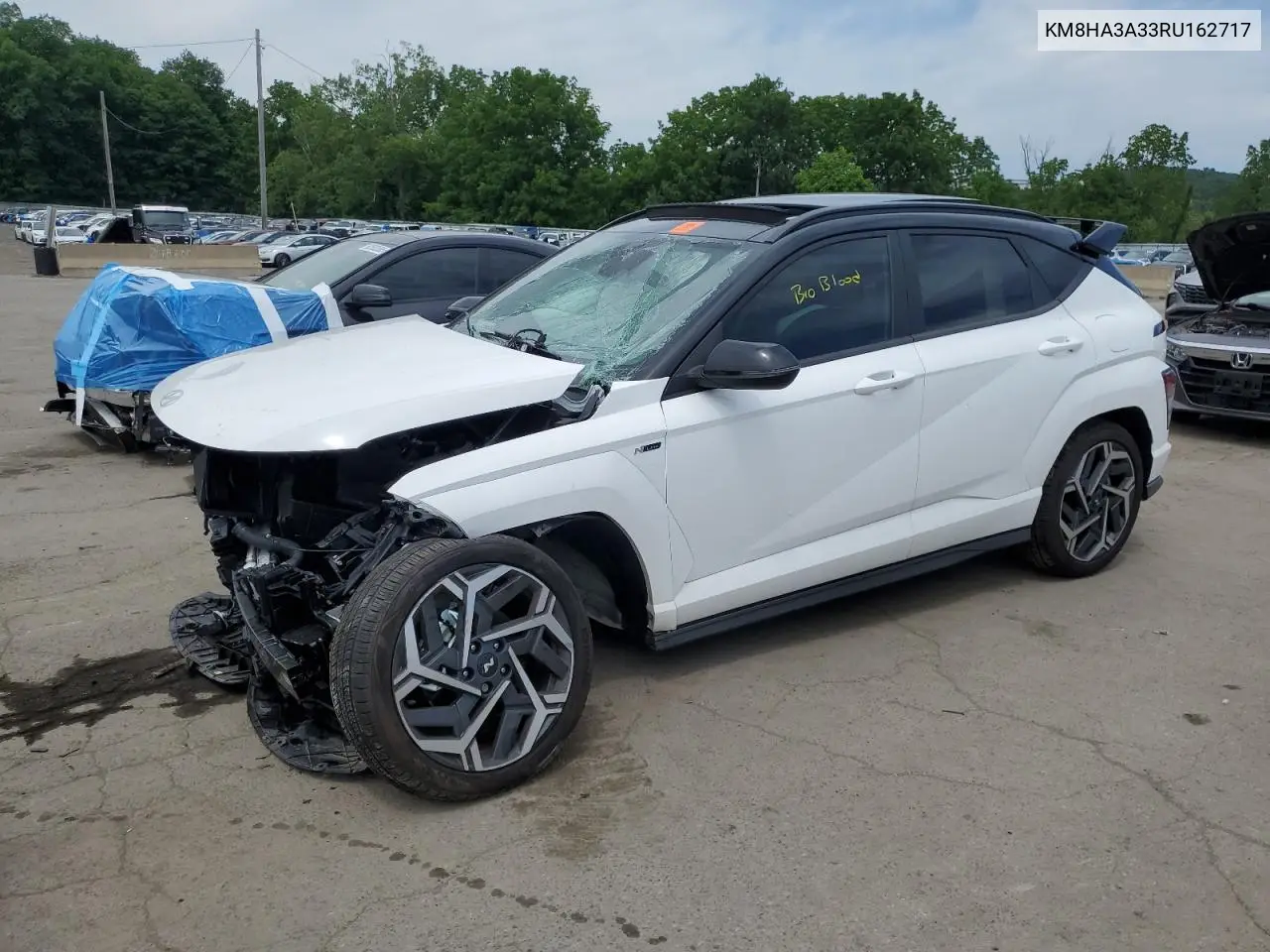 2024 Hyundai Kona N Line VIN: KM8HA3A33RU162717 Lot: 62511285