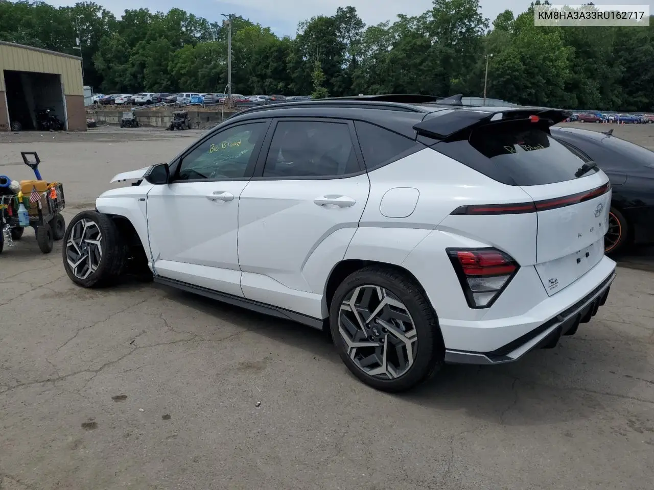 2024 Hyundai Kona N Line VIN: KM8HA3A33RU162717 Lot: 62511285