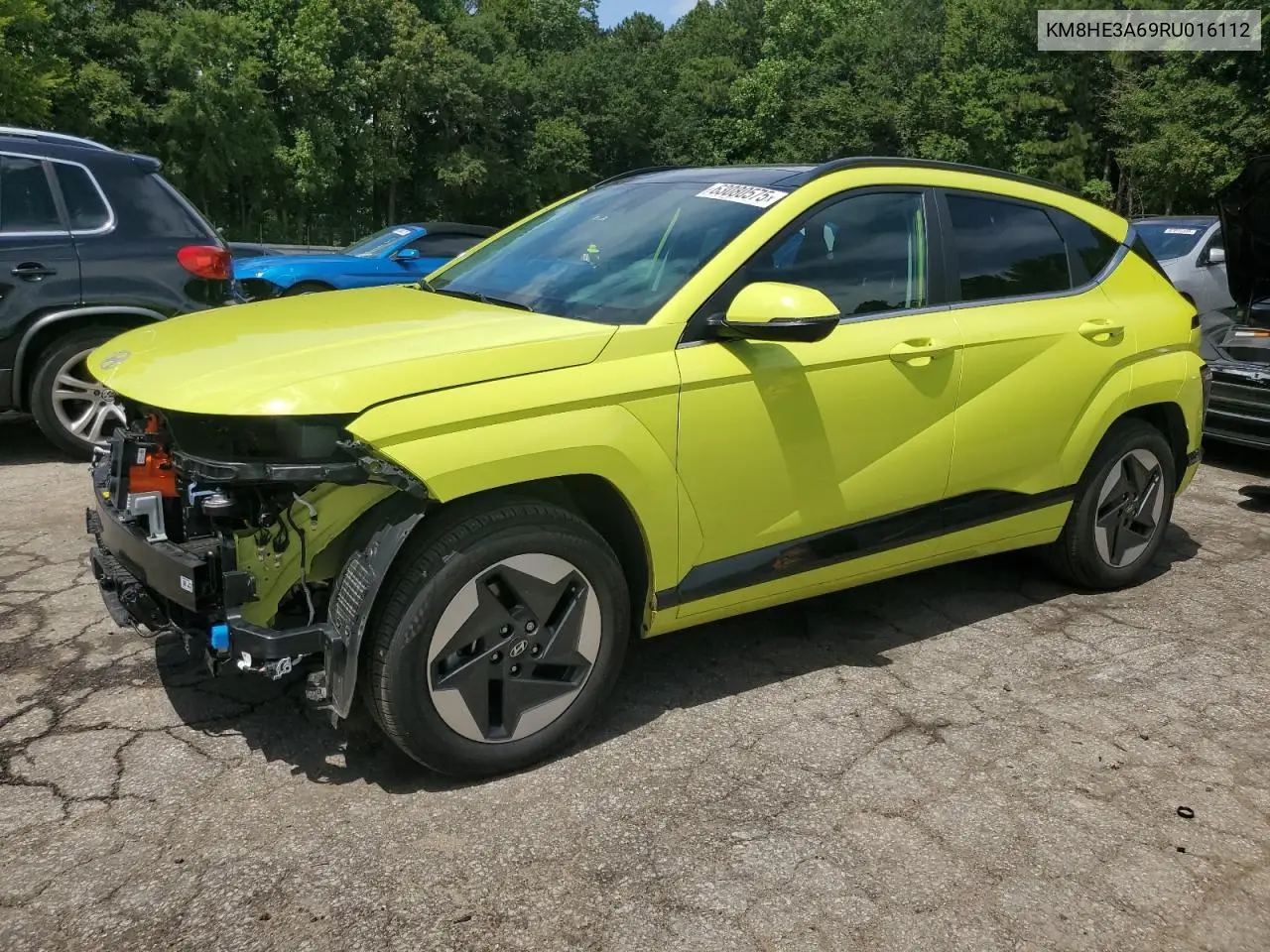 2024 Hyundai Kona Limited VIN: KM8HE3A69RU016112 Lot: 63080575
