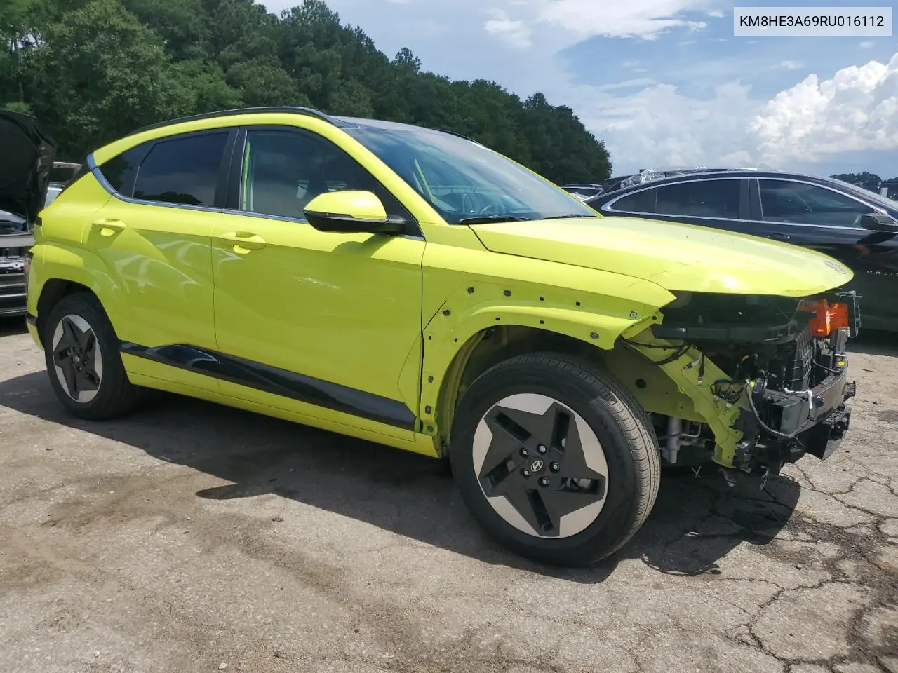 2024 Hyundai Kona Limited VIN: KM8HE3A69RU016112 Lot: 63080575
