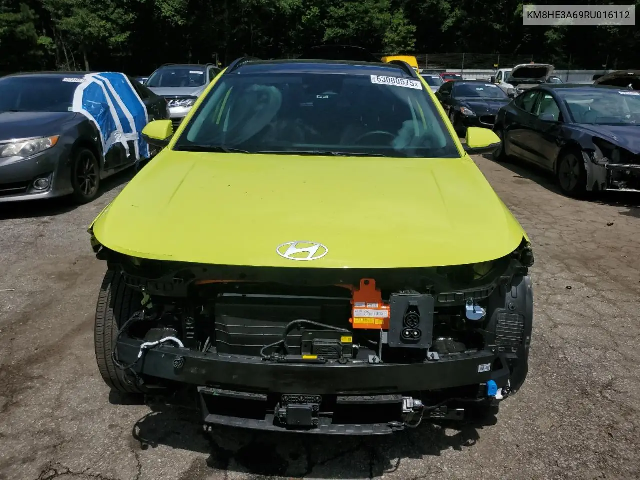 2024 Hyundai Kona Limited VIN: KM8HE3A69RU016112 Lot: 63080575