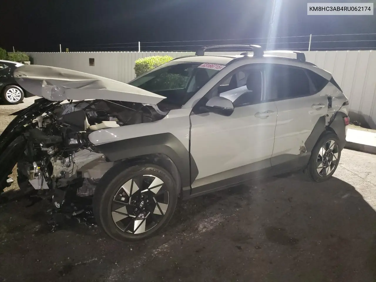 2024 Hyundai Kona Sel VIN: KM8HC3AB4RU062174 Lot: 63166715