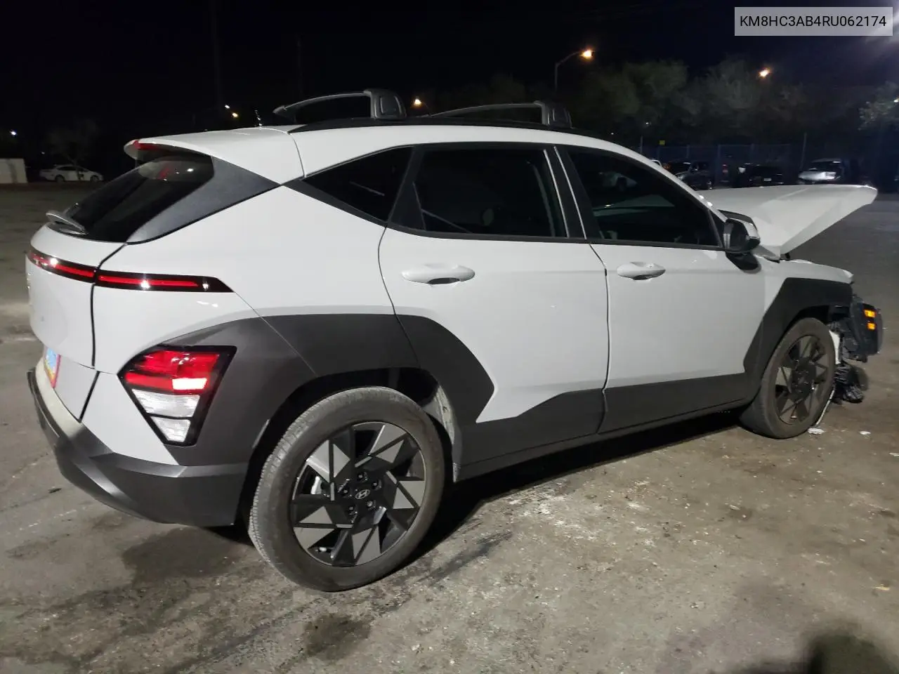 2024 Hyundai Kona Sel VIN: KM8HC3AB4RU062174 Lot: 63166715