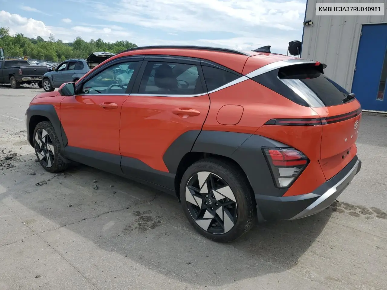 2024 Hyundai Kona Limited VIN: KM8HE3A37RU040981 Lot: 63184255