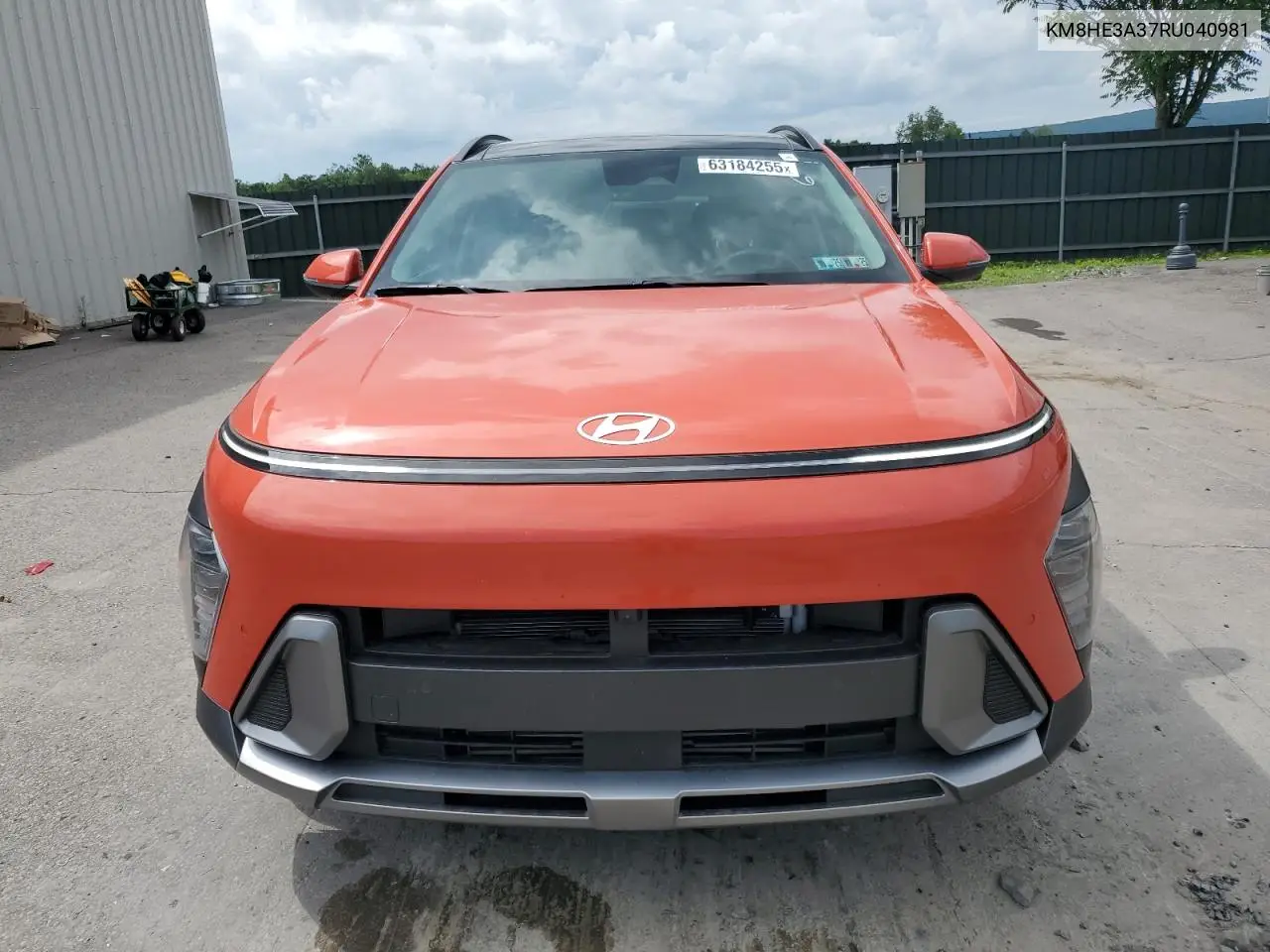 2024 Hyundai Kona Limited VIN: KM8HE3A37RU040981 Lot: 63184255
