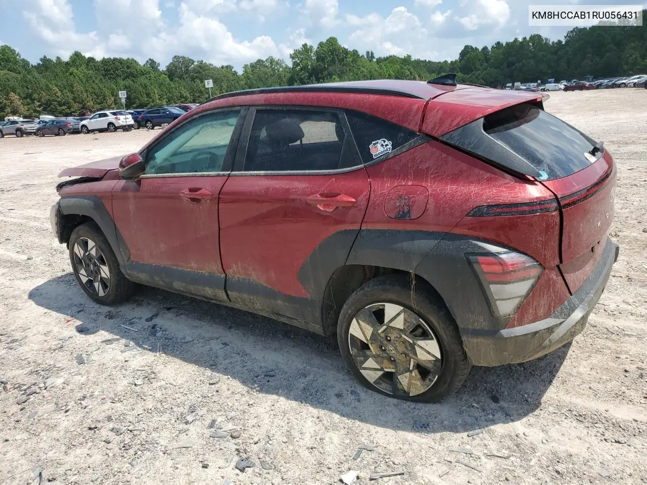 2024 Hyundai Kona Sel VIN: KM8HCCAB1RU056431 Lot: 65330615