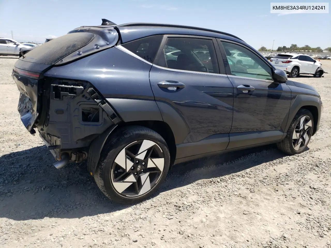 2024 Hyundai Kona Limited VIN: KM8HE3A34RU124241 Lot: 65553425