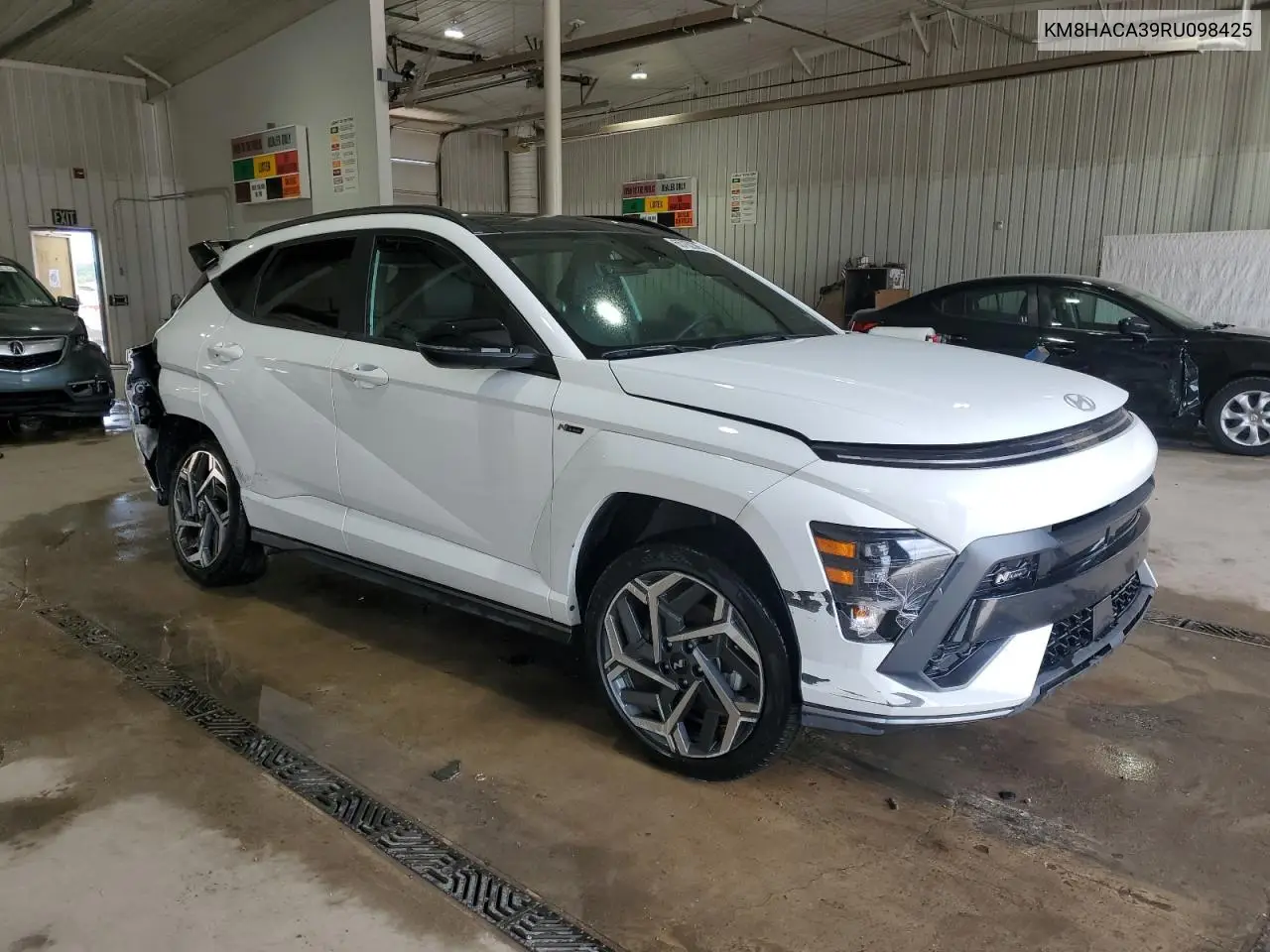 2024 Hyundai Kona N Line VIN: KM8HACA39RU098425 Lot: 65762365