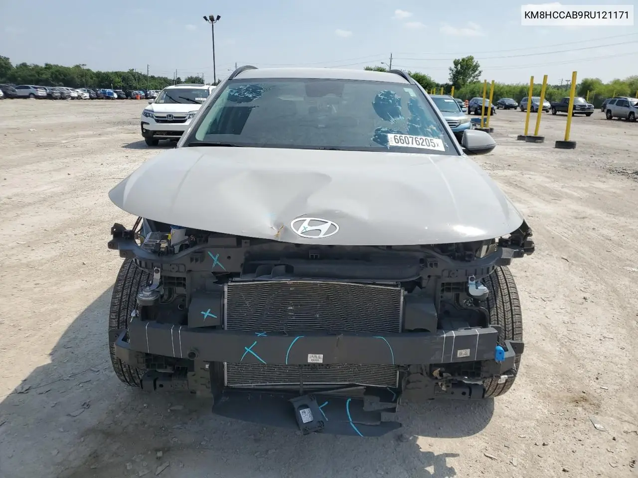 2024 Hyundai Kona Sel VIN: KM8HCCAB9RU121171 Lot: 66076205