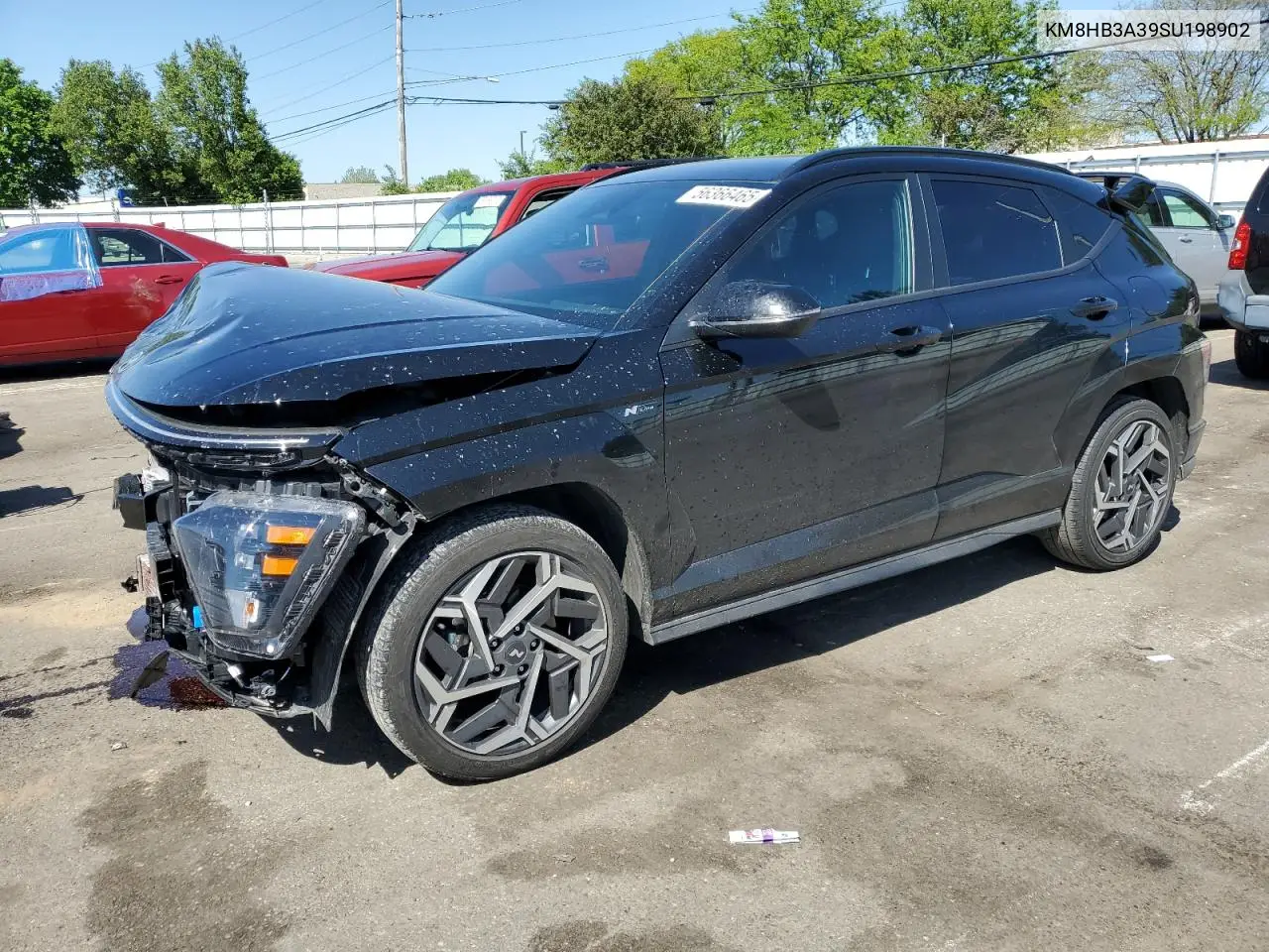 2025 Hyundai Kona N Line S VIN: KM8HB3A39SU198902 Lot: 56366465