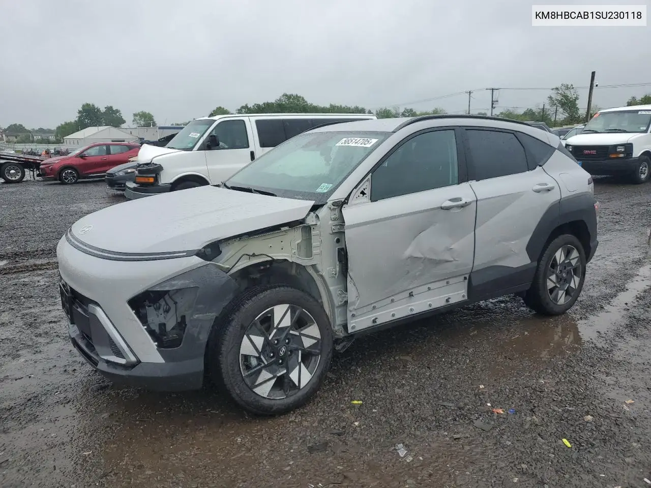 2025 Hyundai Kona Sel VIN: KM8HBCAB1SU230118 Lot: 56514705