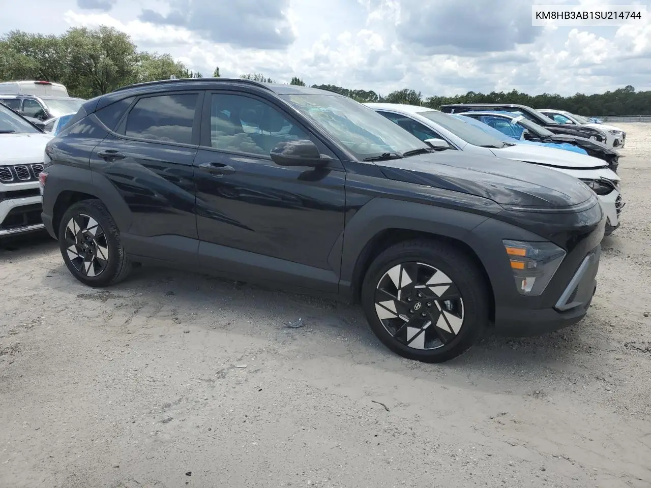 2025 Hyundai Kona Sel VIN: KM8HB3AB1SU214744 Lot: 60532605