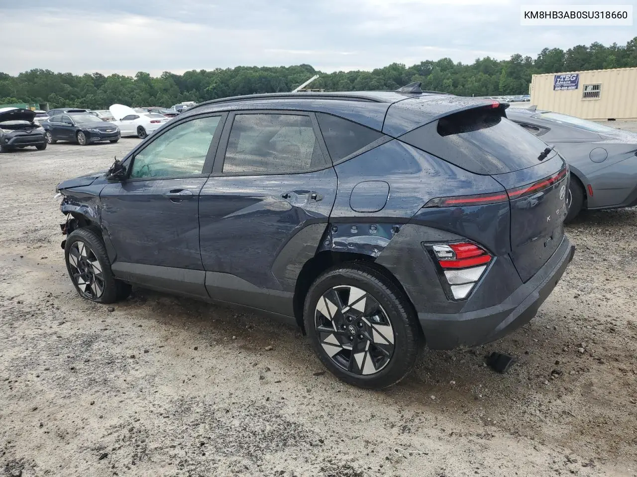2025 Hyundai Kona Sel VIN: KM8HB3AB0SU318660 Lot: 62681625