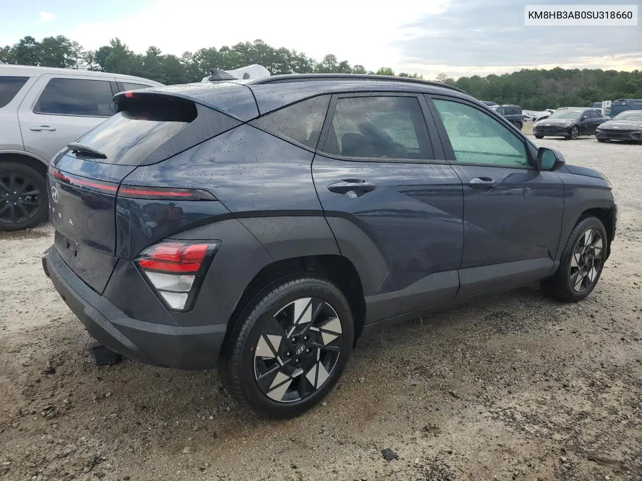 2025 Hyundai Kona Sel VIN: KM8HB3AB0SU318660 Lot: 62681625