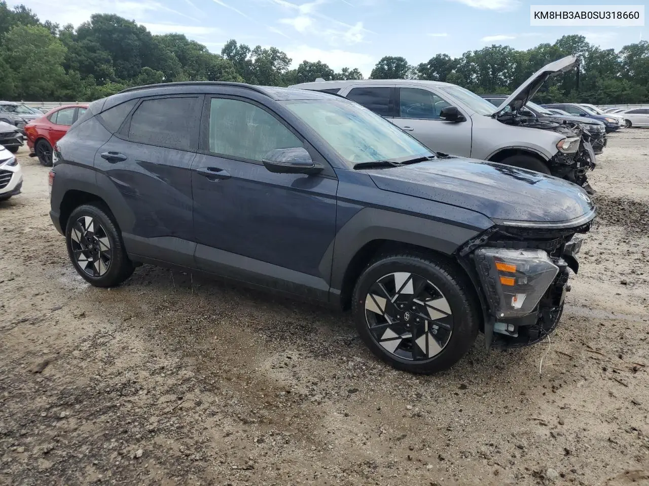 2025 Hyundai Kona Sel VIN: KM8HB3AB0SU318660 Lot: 62681625