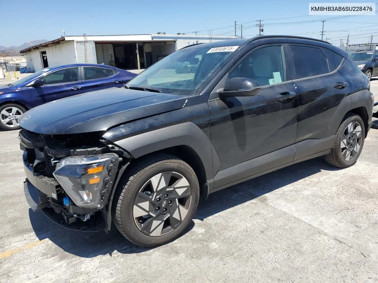 2025 Hyundai Kona Sel VIN: KM8HB3AB6SU228476 Lot: 63040615
