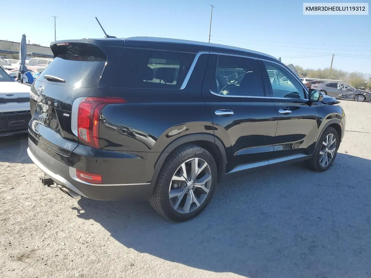 2020 Hyundai Palisade Sel VIN: KM8R3DHE0LU119312 Lot: 43274925