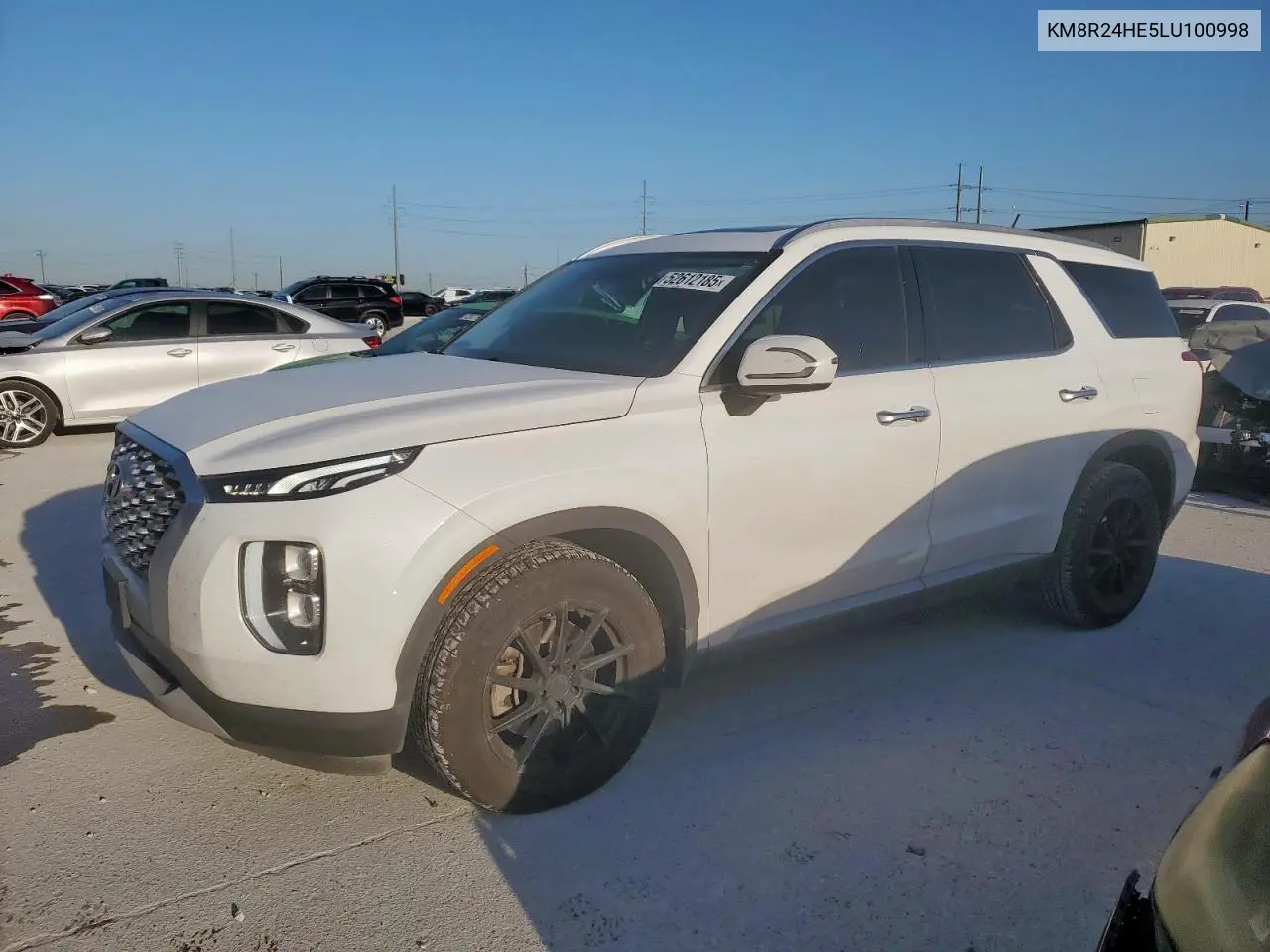 2020 Hyundai Palisade Sel VIN: KM8R24HE5LU100998 Lot: 52612185