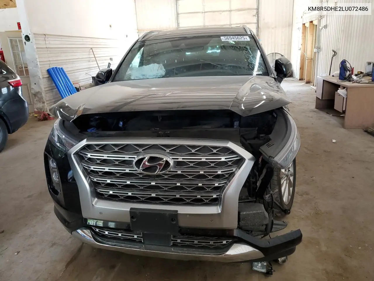 2020 Hyundai Palisade Limited VIN: KM8R5DHE2LU072486 Lot: 56945625