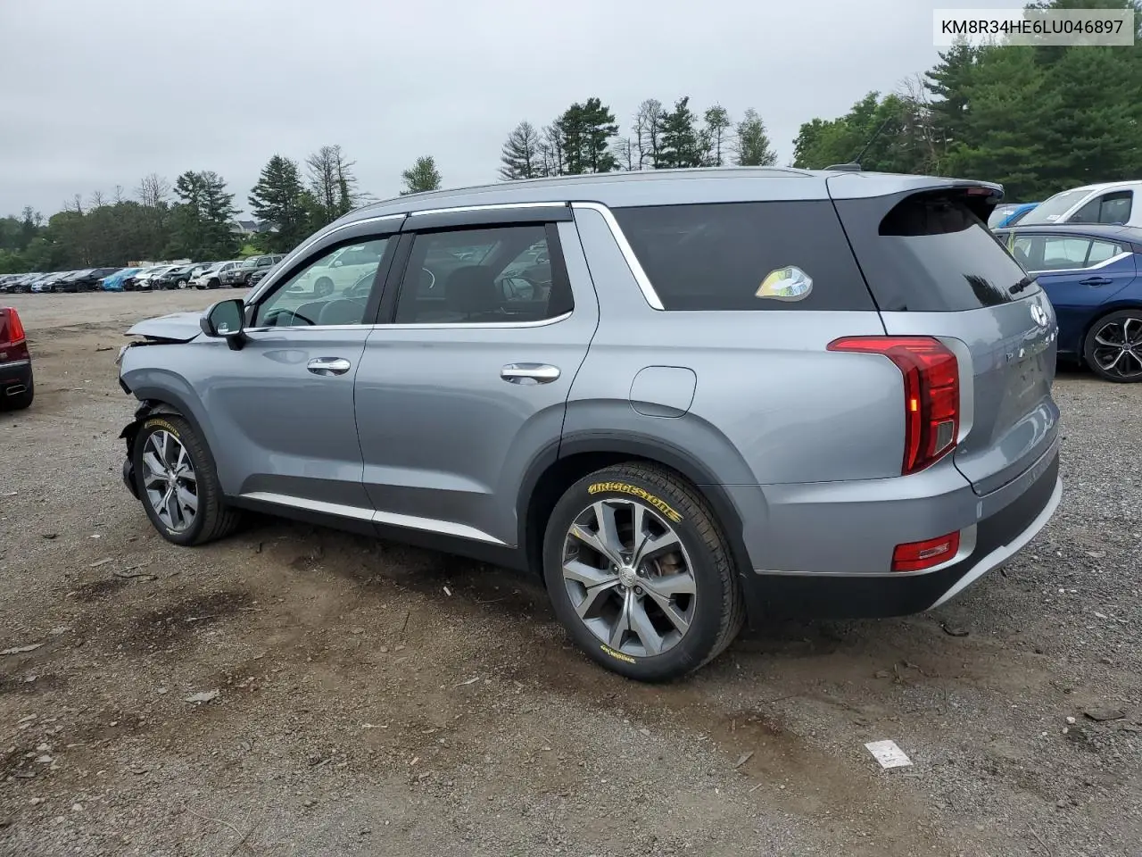 2020 Hyundai Palisade Sel VIN: KM8R34HE6LU046897 Lot: 62701945