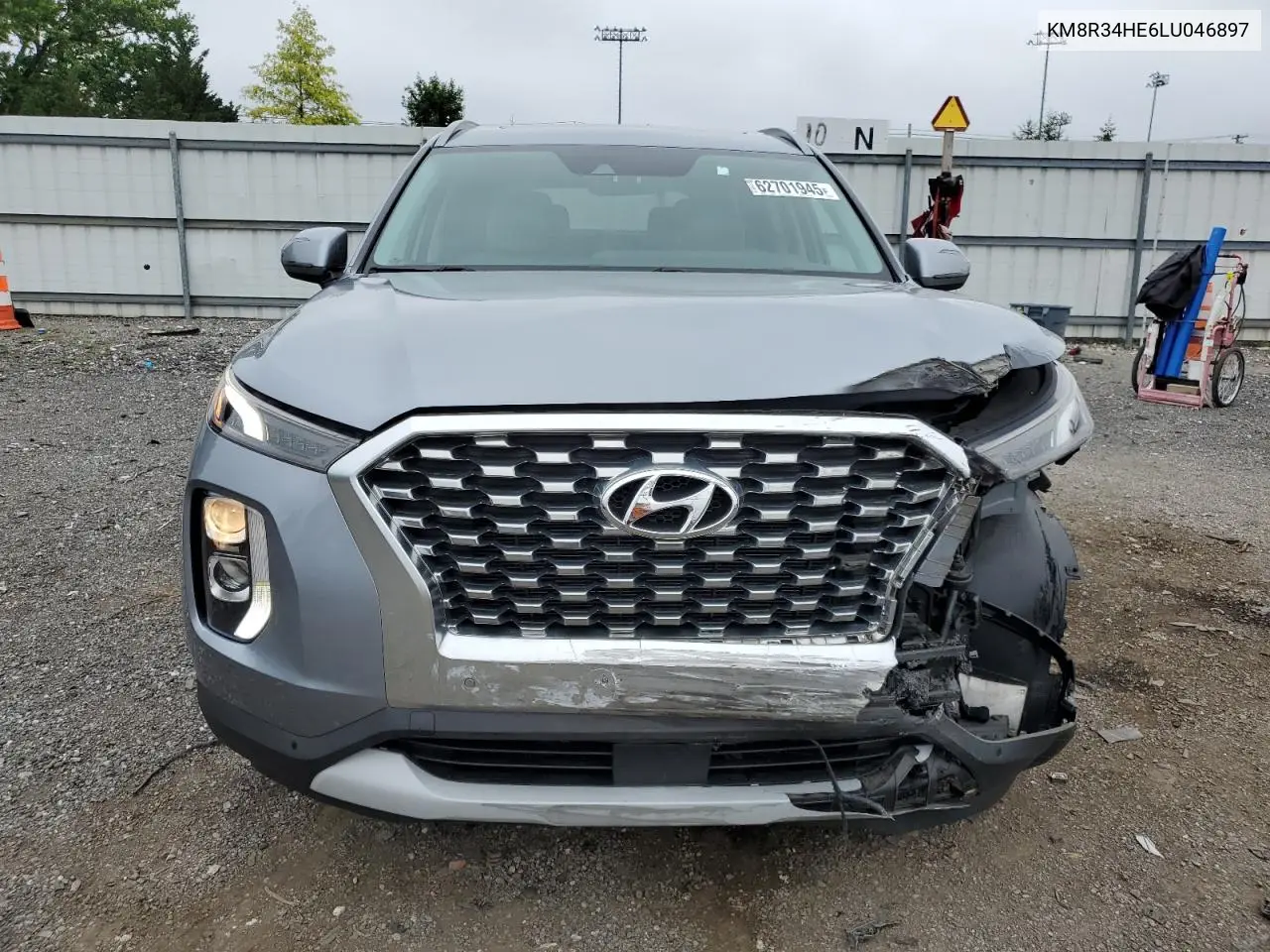2020 Hyundai Palisade Sel VIN: KM8R34HE6LU046897 Lot: 62701945