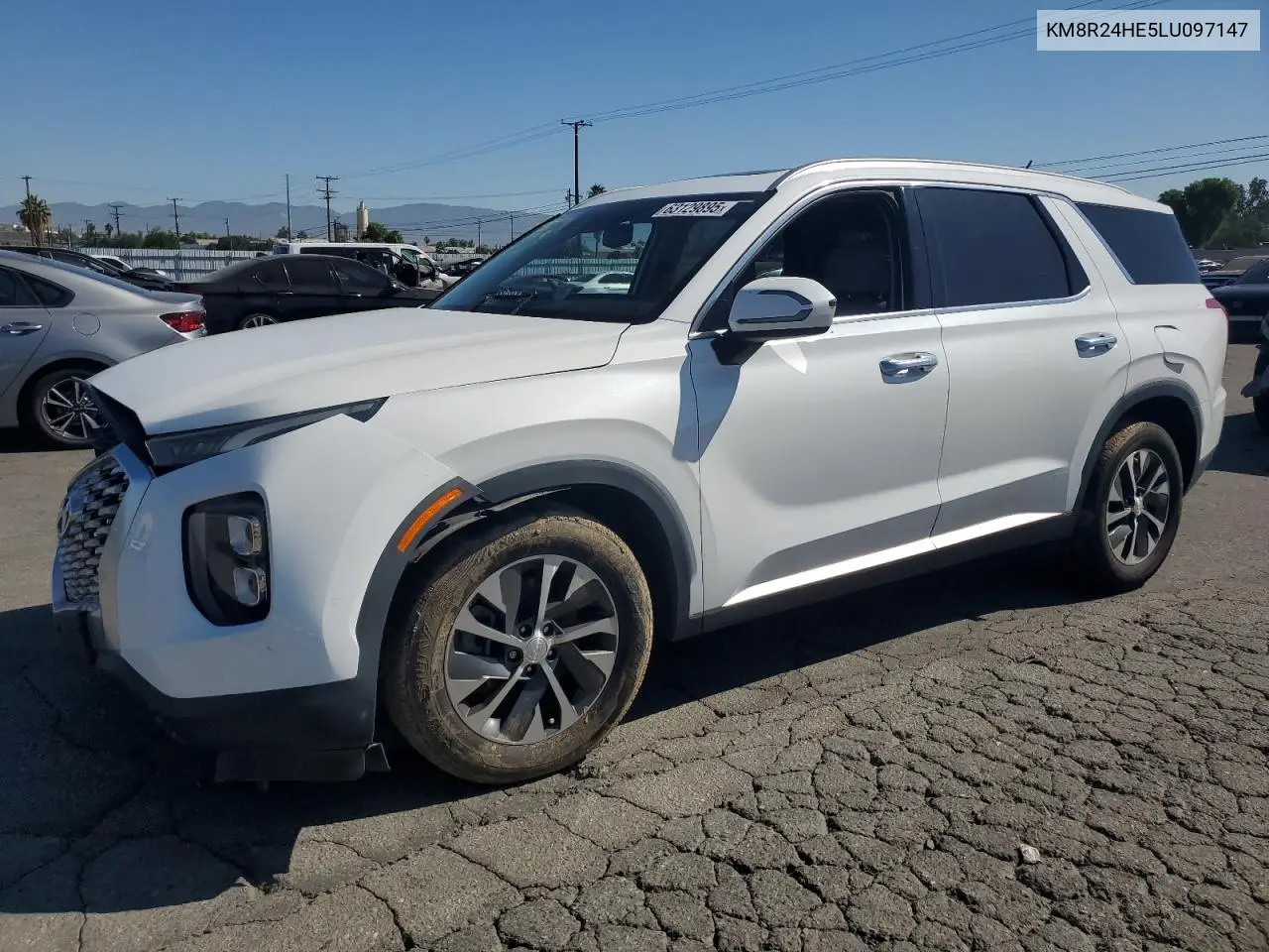 2020 Hyundai Palisade Sel VIN: KM8R24HE5LU097147 Lot: 63129895