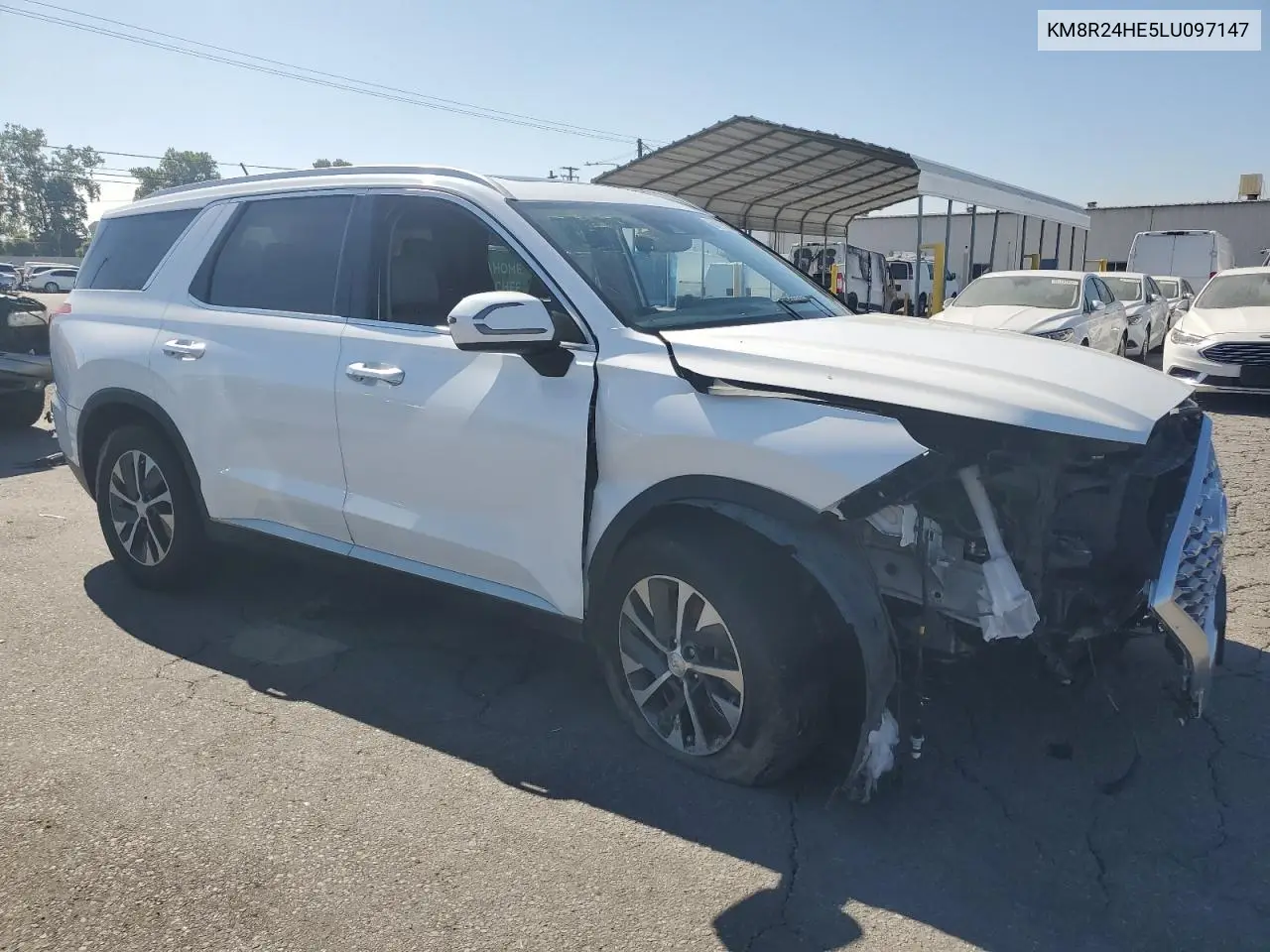 2020 Hyundai Palisade Sel VIN: KM8R24HE5LU097147 Lot: 63129895