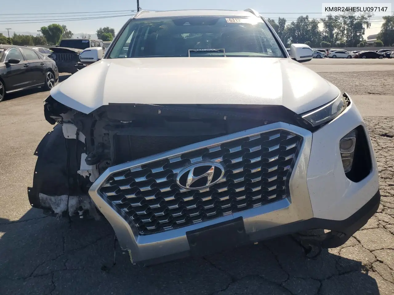 2020 Hyundai Palisade Sel VIN: KM8R24HE5LU097147 Lot: 63129895