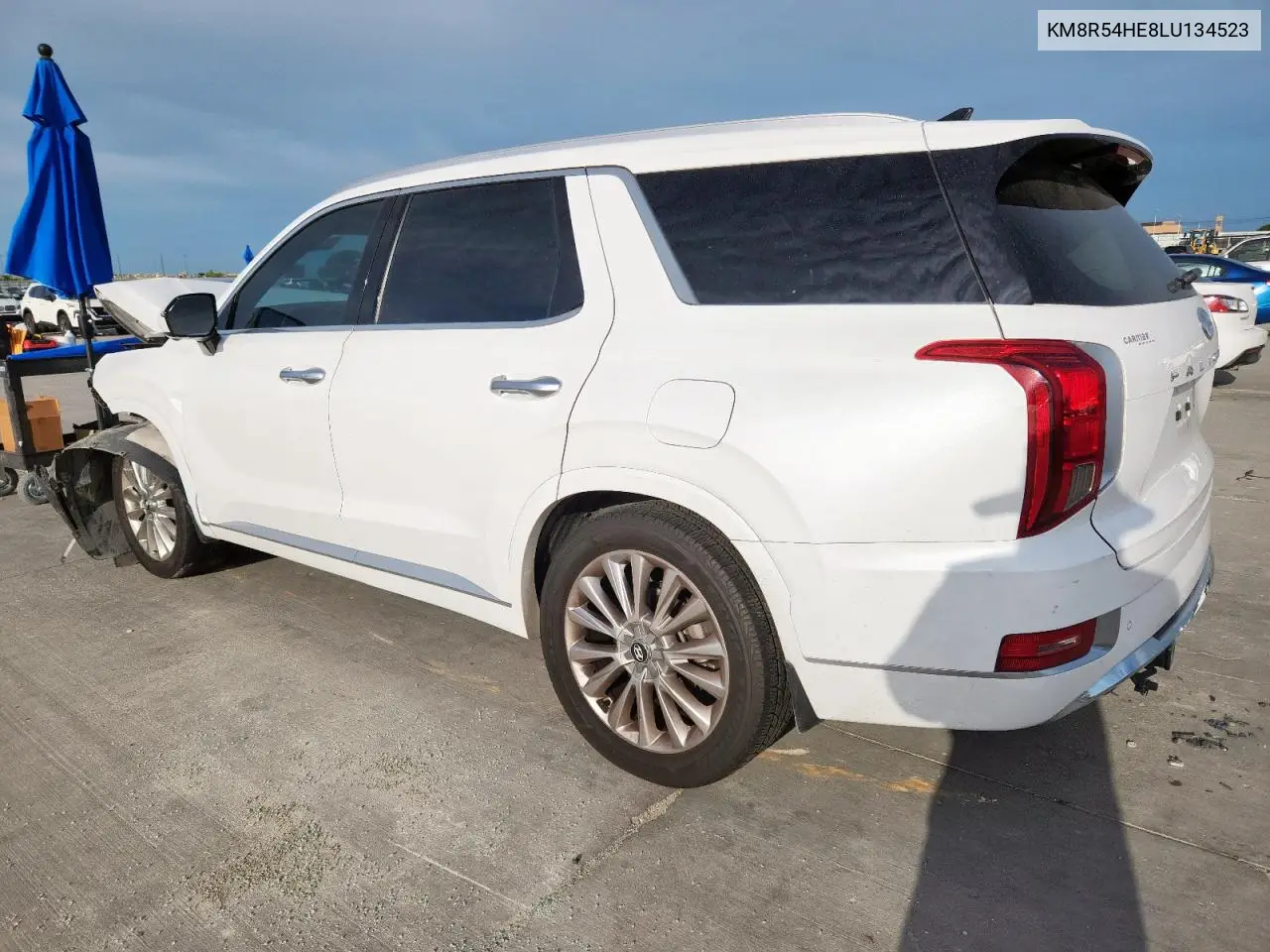 2020 Hyundai Palisade Limited VIN: KM8R54HE8LU134523 Lot: 63201205