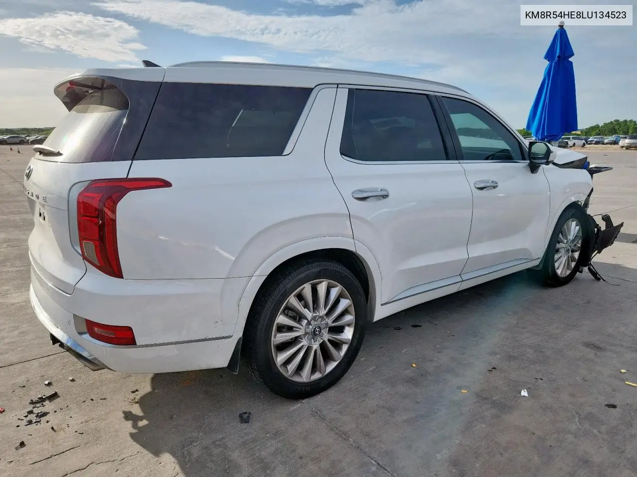 2020 Hyundai Palisade Limited VIN: KM8R54HE8LU134523 Lot: 63201205