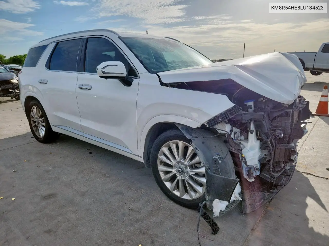 2020 Hyundai Palisade Limited VIN: KM8R54HE8LU134523 Lot: 63201205